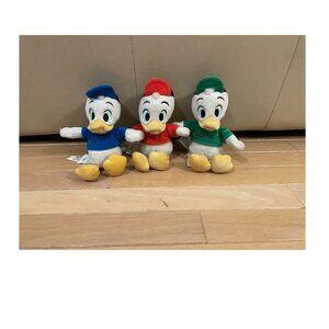 Disney Huey Dewey and Louie small duck plushies